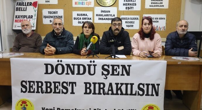 Döndü Şen için çağrı: Tutsaklara para yatırmak anayasal haktır