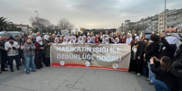İstanbul’da 15 Şubat protestosu: Tecrit son bulsun, barış yolu açılsın