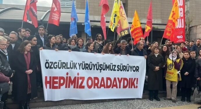 İmamoğlu protestolarında tutuklanan 4 kişi tahliye oldu