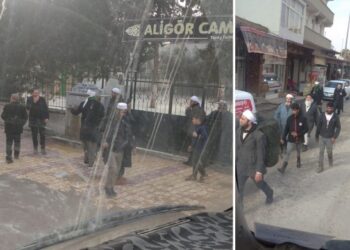 Pirsûs’ta, sarıklı, cübbeli, asker botu giyen kişiler dolaşmaya başladı