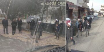 Pirsûs’ta, sarıklı, cübbeli, asker botu giyen kişiler dolaşmaya başladı