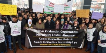 Mûş’ta Rojava için seslendiler: Kazanımlarımızı koruyacağız