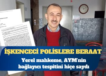 Anayasa Mahkemesi’nin işkence tespitine rağmen KHK’lı öğretmene işkence yapan polislere beraat