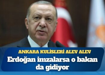 Ankara kulisleri alev alev: Erdoğan imzalarsa o bakan da gidiyor