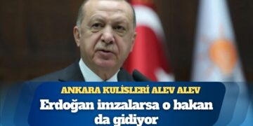 Ankara kulisleri alev alev: Erdoğan imzalarsa o bakan da gidiyor