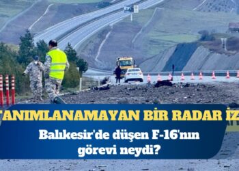 Balıkesir’de düşen F-16’nın görevi neydi?