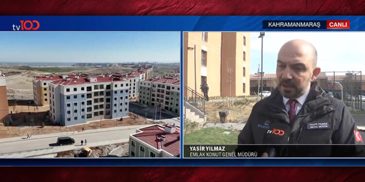 Ebrar Sitesi’nde Acının Yerini Umut Aldı: Emlak Konut Genel Müdürü Yasir Yılmaz tv100'de Açıkladı: Çalışmalar Rekor Sürede Bitti