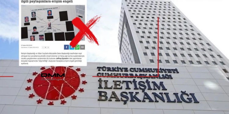 'Epstein Paylaşımlarına Erişim Engeli' İddiasına DMM'den Yalanlama