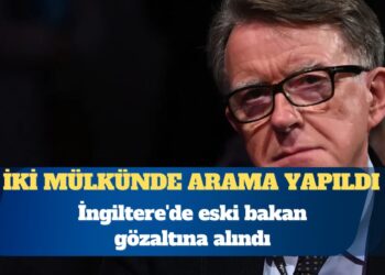 Epstein skandalı: İngiltere’de eski bakan gözaltına alındı