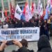 Adliye önünde gözaltılar protesto edildi: Mücadelemizden vazgeçmeyeceğiz