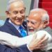 Hindistan Başbakanı uçaktan iner inmez Netanyahu’ya sarıldı