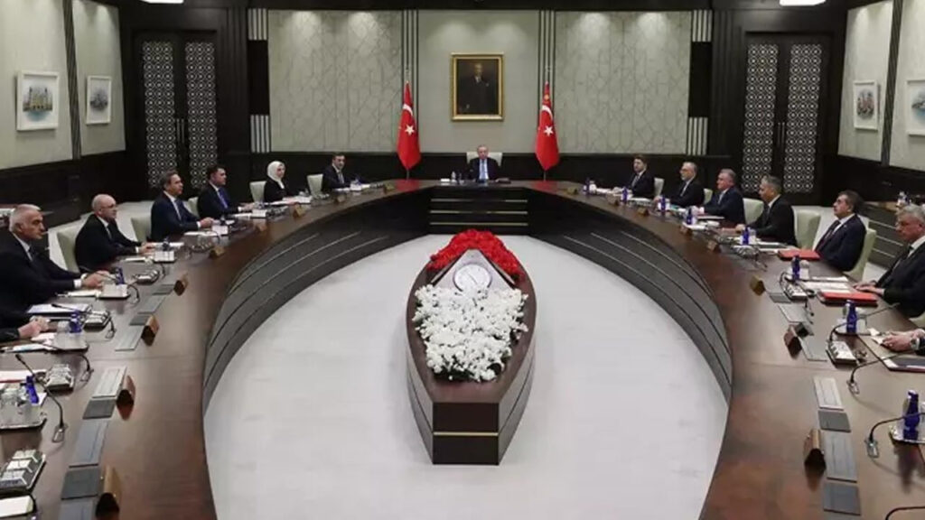 Kabine, Cumhurbaşkanı Erdoğan Başkanlığında Toplandı