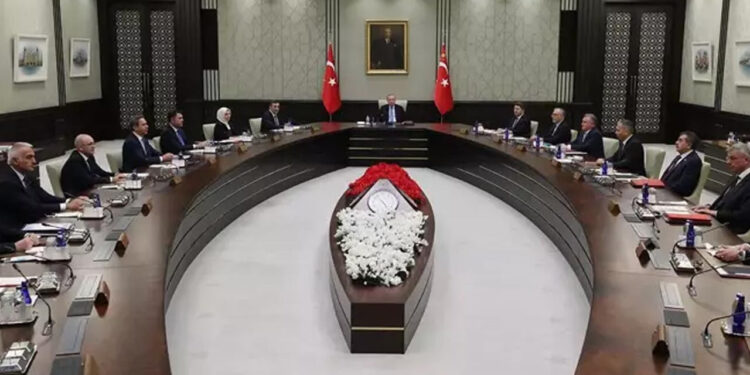 Kabine, Cumhurbaşkanı Erdoğan Başkanlığında Toplandı