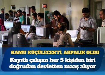 Kamu küçülecekti, arpalık oldu: AKP dönemindeki liyakatsız atamalarla kamuda çalışan sayısı katlandı