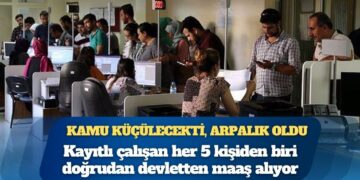 Kamu küçülecekti, arpalık oldu: AKP dönemindeki liyakatsız atamalarla kamuda çalışan sayısı katlandı