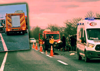 Konya'da Feci Kaza! Araçtan İnenler Kurtuldu, İçeride Kalan Hayatını Kaybetti