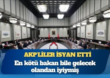 Kulis: Kabine’de gelen gideni aratınca AKP’liler isyan etti