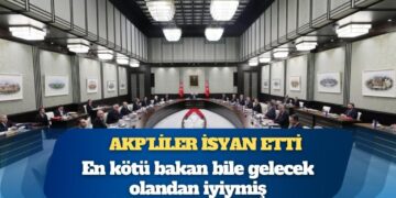 Kulis: Kabine’de gelen gideni aratınca AKP’liler isyan etti