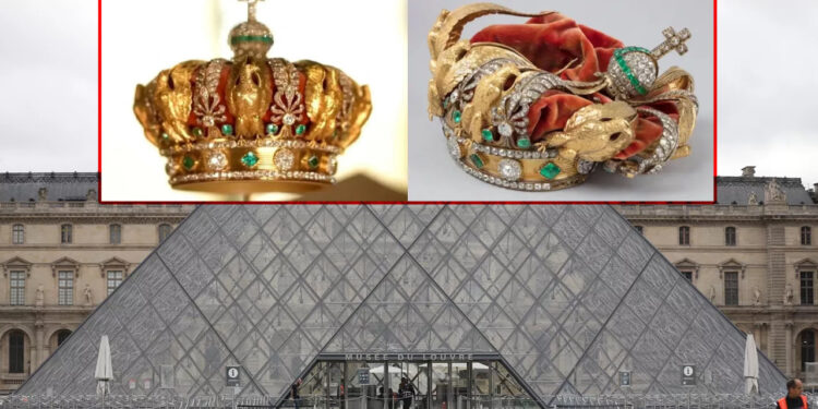 Louvre Müzesi İlk Kez Paylaştı: İşte Dünyayı Şoke Eden Soygunda Düşürülen İmparatoriçe Tacı