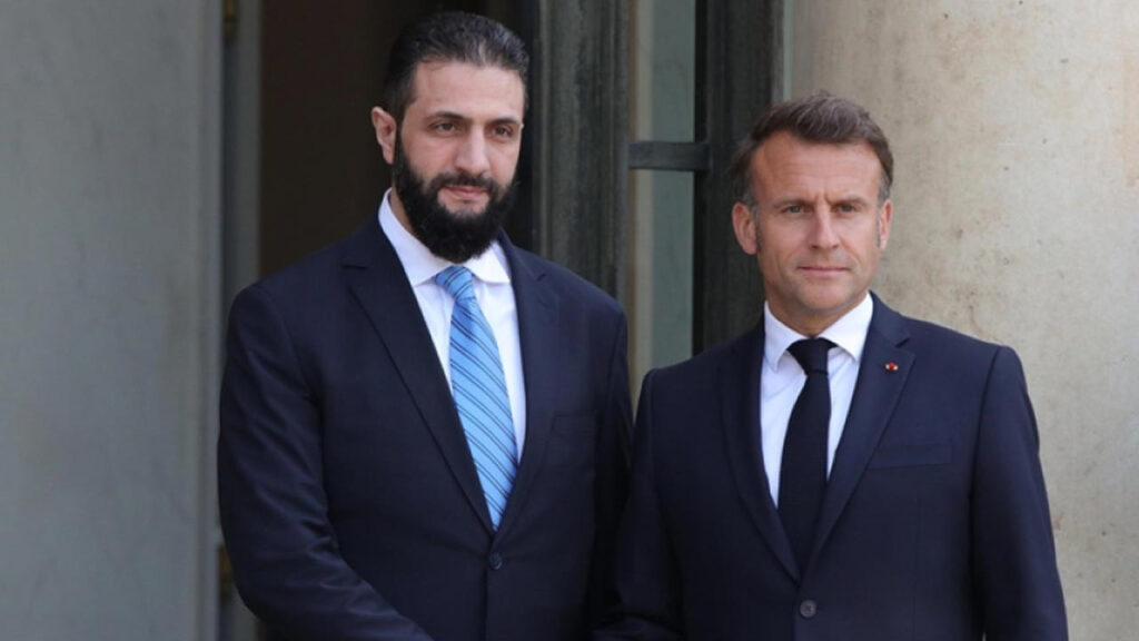 Macron ile Şara Telefonda Görüştü: Gündem Suriye’nin İstikrarı