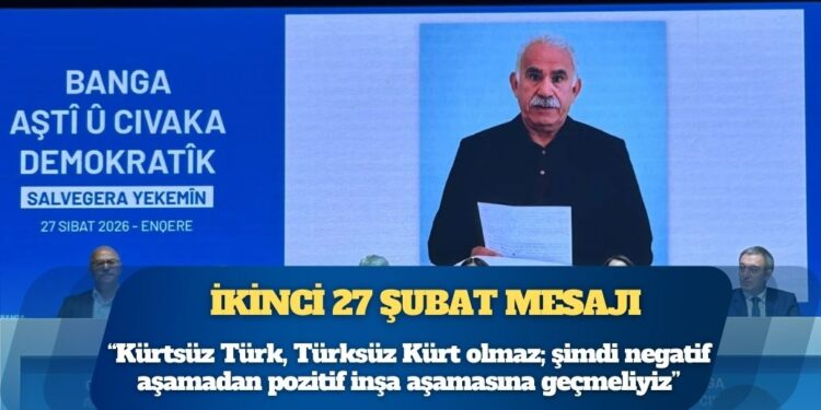 Öcalan’dan ikinci 27 Şubat mesajı: Sorunların sebebi demokratik bir hukukun yokluğu, din ve dil gibi milliyet de empoze edilmemeli
