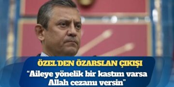 Özgür Özel’den Mesut Özarslan çıkışı: “Kastım varsa Allah cezamı versin”