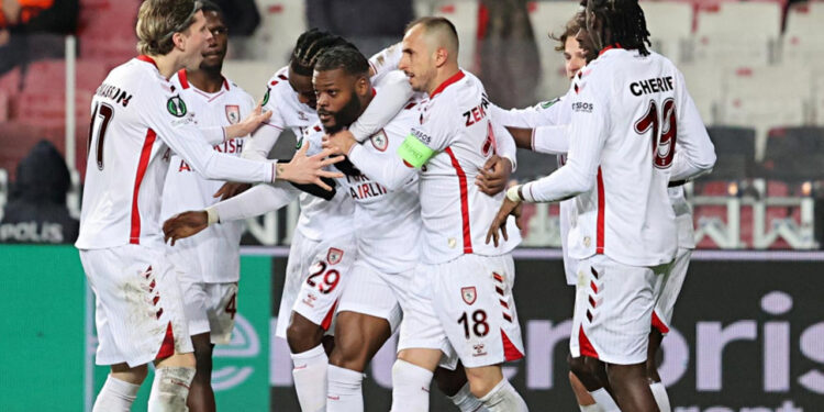 Samsunspor, Konferans Ligi’nde Son 16 Turunda