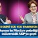 Saray, Akşener’in listesini tek tek transfer etti