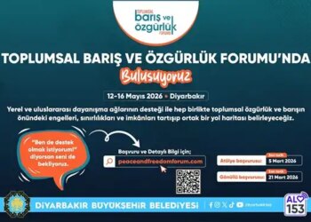 Amed’de ‘Toplumsal Barış ve Özgürlük Forumu’ düzenlenecek