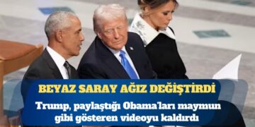 Trump, paylaştığı Obama’ları maymun gibi gösteren videoyu kaldırdı