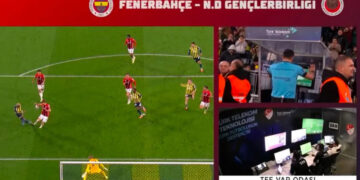 VAR Kayıtları Paylaşıldı... İşte Fenerbahçe Penaltısında Karar Anı