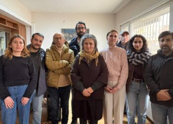 MKG ve DFG’den bürosu basılan ETHA’ya dayanışma ziyareti