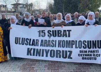Adana’da 15 Şubat protestosu: Komplo boşa çıkartıldı