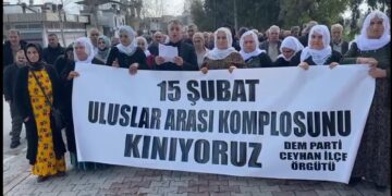 Adana’da 15 Şubat protestosu: Komplo boşa çıkartıldı