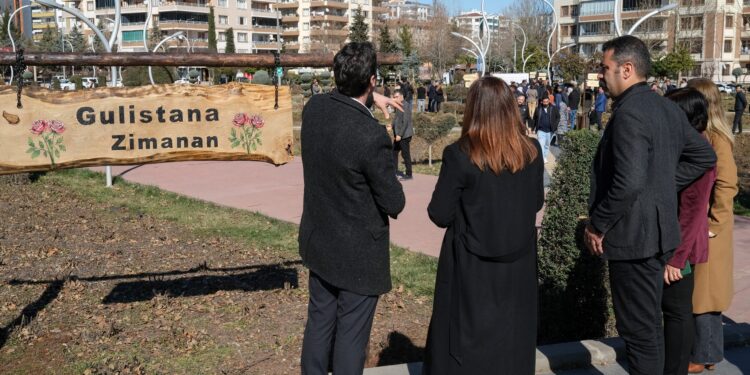 Amed’de çok dilli park: 10 dil için 10 sokak oluşturuldu