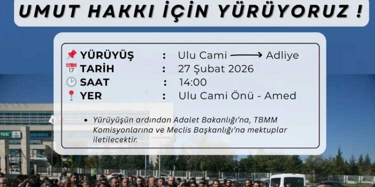 ÖHD’den 27 Şubat’ta ‘umut ilkesi’ yürüyüşü