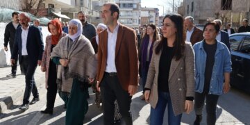 DBP Eş Genel Başkanı Bayındır’dan tahliye edilen tutsaklara ziyaret