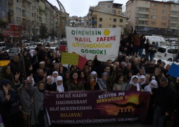Colemêrg’de halk Rojava için yürüdü