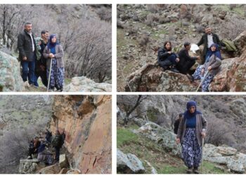 Bir parça anı bulmak için 70 yaşında saatlerce dağa tırmandı