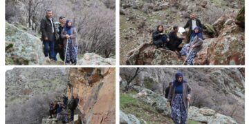 Bir parça anı bulmak için 70 yaşında saatlerce dağa tırmandı