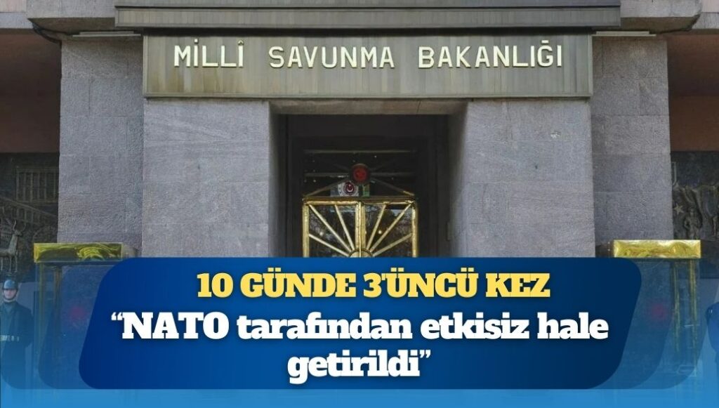 10 günde 3’üncü kez: MSB, İran’dan ateşlenen mühimmatın etkisiz hale getirildiğini duyurdu