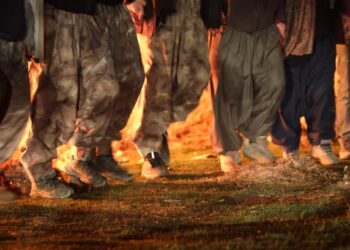 Gerillalar Qendîl’de ilk Newroz ateşini yaktı