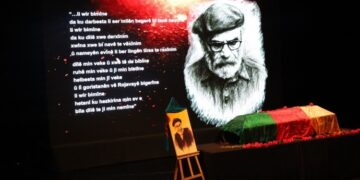 Huseynî’nin cenazesi Rojava’ya doğru yola çıktı