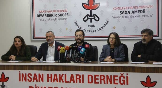 İHD 2025 raporu: Bölgede 2 bin 671 hak ihlali