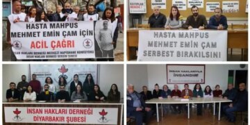 Birçok kentte hasta tutsak Çam için çağrı: Acilen serbest bırakılmalı