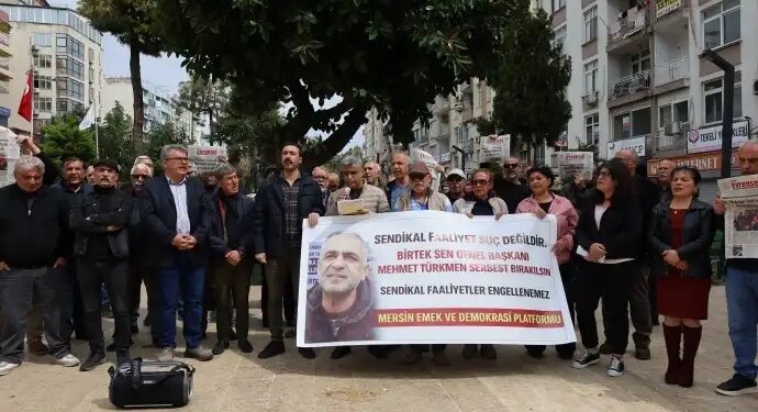 Mersin Emek ve Demokrasi Platformu’ndan Mehmet Türkmen için açıklama