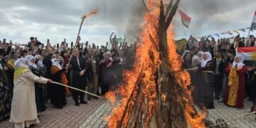 Kürdistan’ın dört bir yanında Newroz kutlamaları: Özgürlüğe adım adım yürüyoruz