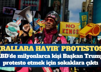 ABD’liler üçüncü kez Trump’a seslendi: Krallara hayır