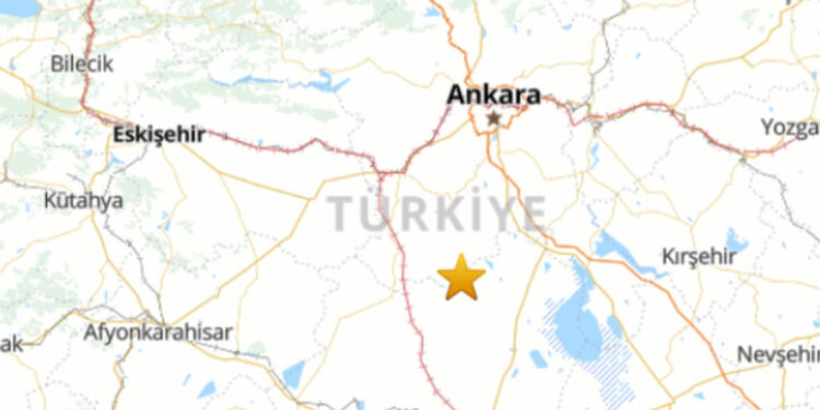 Ankara'da Korkutan Deprem