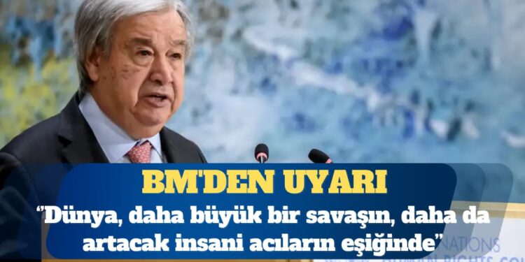 BM’den uyarı: Ortadoğu’da savaş kontrolden çıktı